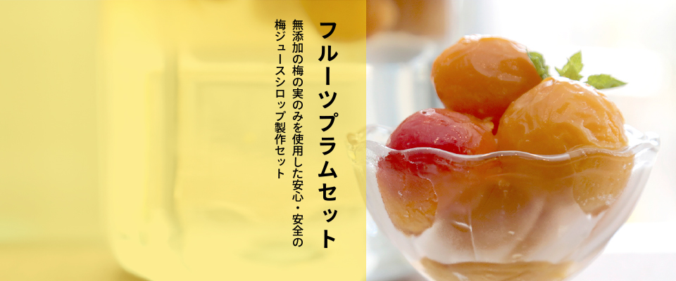 フルーツプラムセット